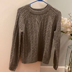 Abercrombie and Fitch cable knit sweater